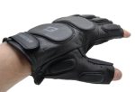 Рукавички тактичні шкіряні без пальців TACTIGEAR PS-8801 Patrol Black M - Зображення 2