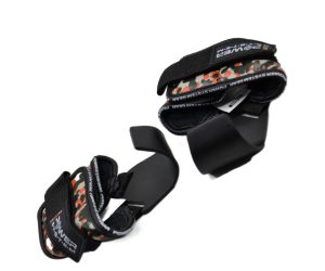 Гаки для тяги на зап'ястя Power System PS-3370 Hooks Camo Black/Red XL - Зображення 6