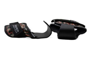 Гаки для тяги на зап'ястя Power System PS-3370 Hooks Camo Black/Red XL - Зображення 5