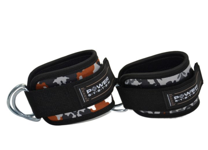 Манжети на щиколотку Power System PS-3470 Ankle Strap Camo Grey/Black - Зображення 5
