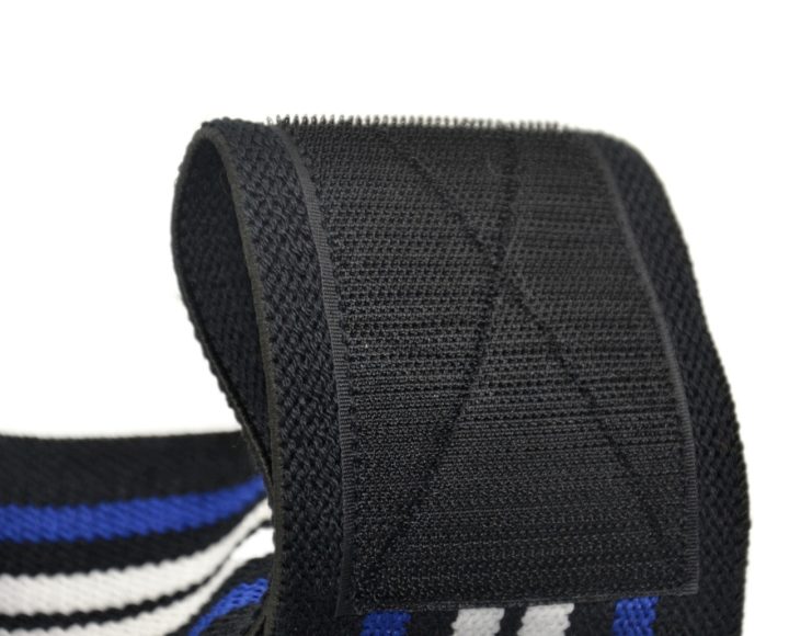Бинти для зап'ясть (кистьові бинти) Power System PS-3500 Wrist Wraps Blue/Black (пара) - Зображення 3