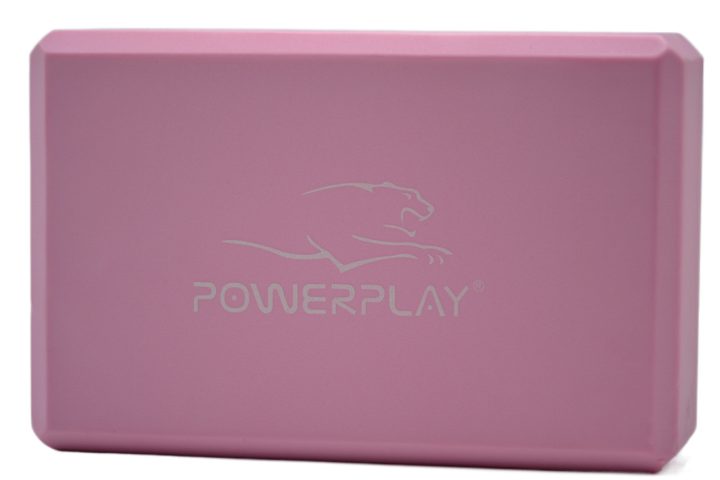 Блок для йоги PowerPlay 4006 Yoga Brick Рожевий - Зображення 2
