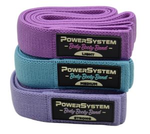 Набір тканевих гумок Power System PS-4129 Booty Band Set Long 3шт. - Зображення 2