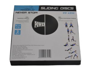 Диски-слайдери для ковзання PowerPlay 4332 Sliding Disk (Ø18) Чорні - Зображення 10