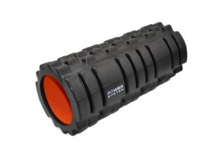 Масажний ролик (роллер) Power System PS-4050 Fitness Foam Roller Black/Orange (33x15см.) - Зображення 5