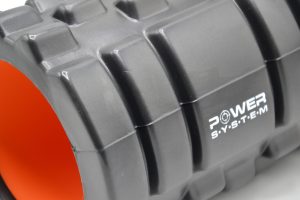 Масажний ролик (роллер) Power System PS-4050 Fitness Foam Roller Black/Orange (33x15см.) - Зображення 7