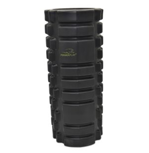 Масажний ролик (роллер) PowerPlay 4025 Massage Roller Чорно-зелений (33x15см.) - Зображення 3