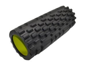 Масажний ролик (роллер) PowerPlay 4025 Massage Roller Чорно-зелений (33x15см.) - Зображення 4