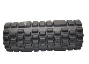 Масажний ролик (роллер) PowerPlay 4025 Massage Roller Чорно-зелений (33x15см.) - Зображення 6