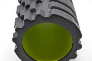 Масажний ролик (роллер) PowerPlay 4025 Massage Roller Чорно-зелений (33x15см.) - Зображення 7