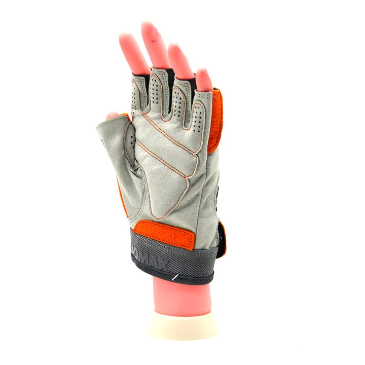 Рукавички для фітнесу MadMax MFG-850 Crazy Grey/Orange S - Зображення 3