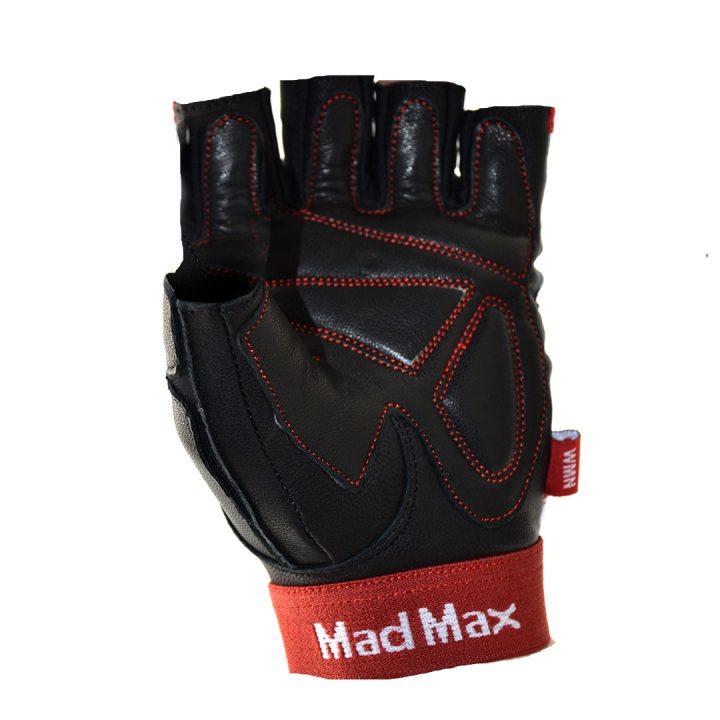 Рукавички для фітнесу MadMax MFG-911 Nine-eleven Zebra B&W zebra S - Зображення 7