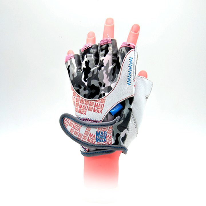 Рукавички для фітнесу MadMax MFG-931 No matter White S - Зображення 2