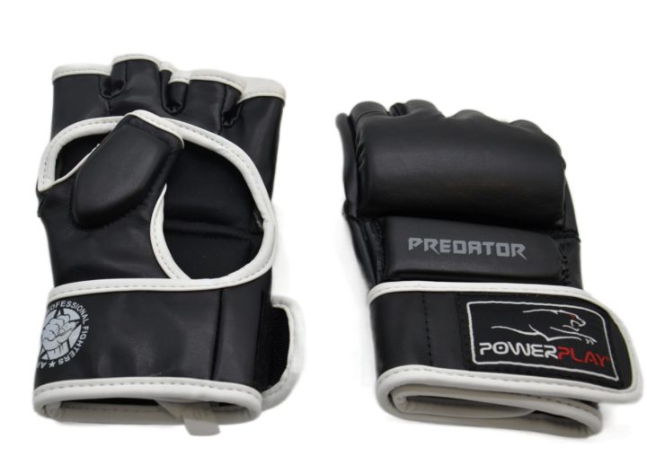 Рукавиці для MMA PowerPlay 3056 Чорні XL - Зображення 7