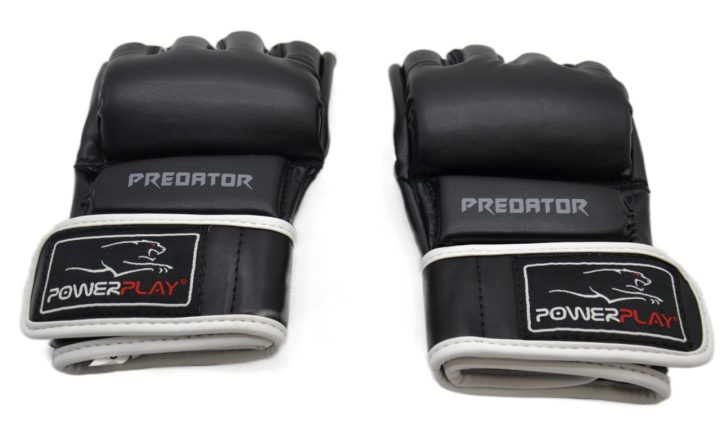 Рукавиці для MMA PowerPlay 3056 Чорні XL - Зображення 8