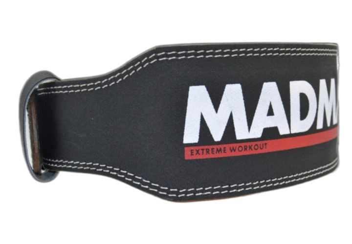 Пояс для важкої атлетики MadMax MFB-245 Full leather шкіряний Black XXL - Зображення 3
