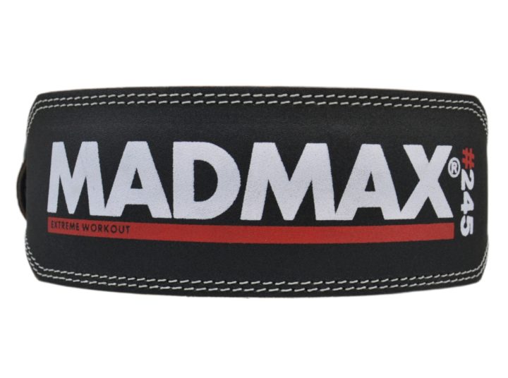 Пояс для важкої атлетики MadMax MFB-245 Full leather шкіряний Black M - Зображення 2