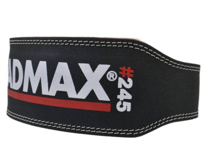 Пояс для важкої атлетики MadMax MFB-245 Full leather шкіряний Black L - Зображення 4