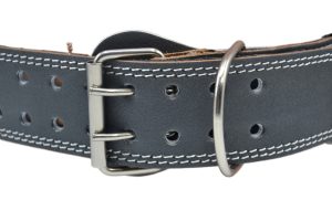 Пояс для важкої атлетики MadMax MFB-245 Full leather шкіряний Black L - Зображення 3