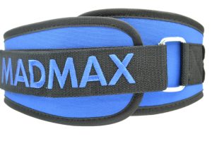 Пояс для важкої атлетики MadMax MFB-421 Simply the Best неопреновий Blue M - Зображення 4