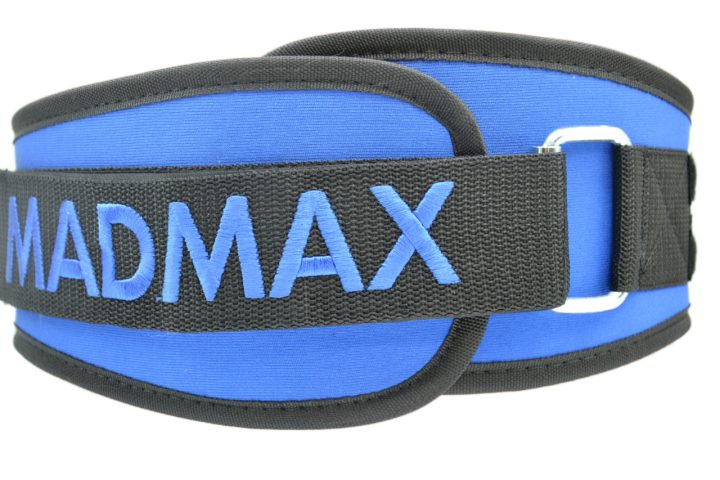 Пояс для важкої атлетики MadMax MFB-421 Simply the Best неопреновий Blue L - Зображення 5