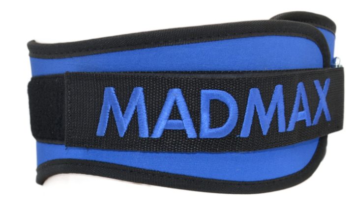 Пояс для важкої атлетики MadMax MFB-421 Simply the Best неопреновий Blue XL - Зображення 3