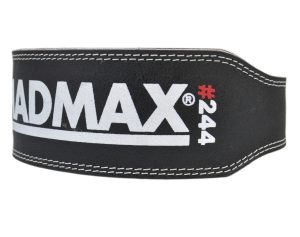 Пояс для важкої атлетики MadMax MFB-244 Sandwich шкіряний Black M - Зображення 3