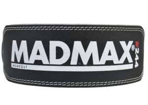 Пояс для важкої атлетики MadMax MFB-244 Sandwich шкіряний Black M - Зображення 2