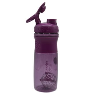 Шейкер спортивний (пляшка) BlenderBottle SportMixer Flip 28oz/820ml Plum - Зображення 6