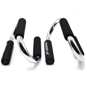 Упори для віджимань PowerPlay 4318 Push-Up Bars Stell металеві (S-подібні) - Зображення 4