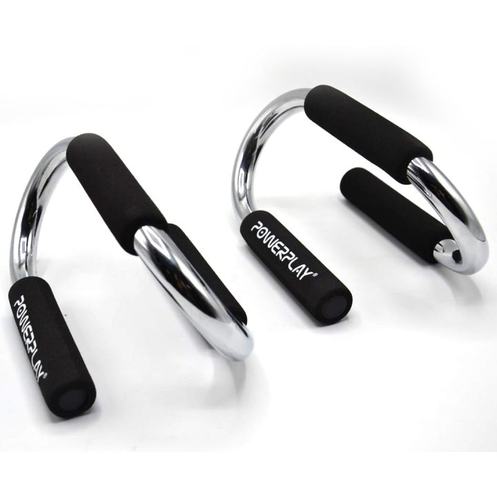 Упори для віджимань PowerPlay 4318 Push-Up Bars Stell металеві (S-подібні) - Зображення 5