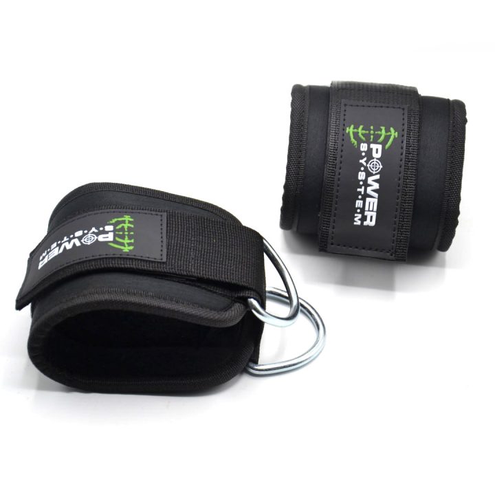 Манжети на щиколотку Power System PS-3460 Ankle Strap Gym Guy Black - Зображення 6