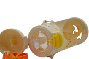 Пляшка для води CASNO 690 мл KXN-1219 Помаранчева (Гуси) з соломинкоюTRITAN - Зображення 7