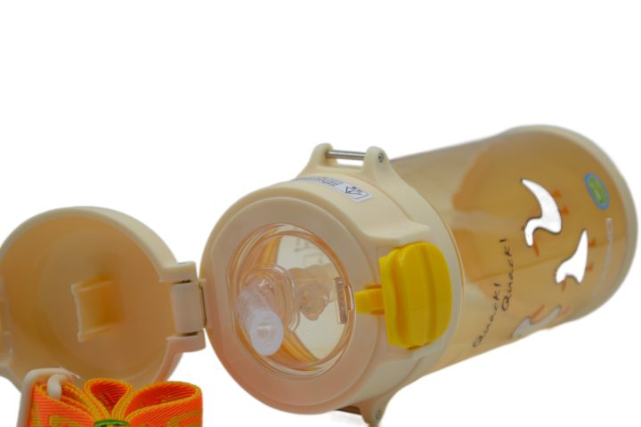 Пляшка для води CASNO 690 мл KXN-1219 Помаранчева (Гуси) з соломинкоюTRITAN - Зображення 7
