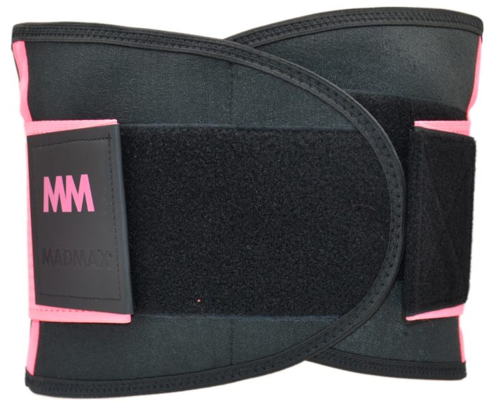 Пояс компресійний MadMax MFA-277 Slimming belt Black/neon pink M - Зображення 4