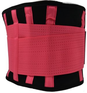 Пояс компресійний MadMax MFA-277 Slimming belt Black/rubine red M - Зображення 6