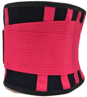 Пояс компресійний MadMax MFA-277 Slimming belt Black/rubine red M - Зображення 8