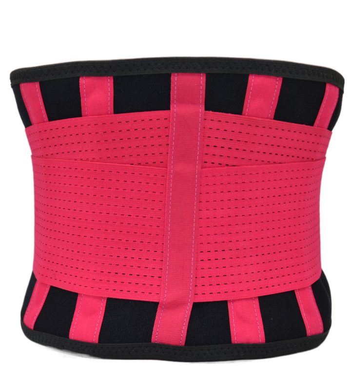 Пояс компресійний MadMax MFA-277 Slimming belt Black/rubine red M - Зображення 5
