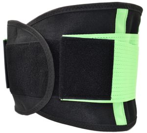 Пояс компресійний MadMax MFA-277 Slimming belt Black/neon green L - Зображення 4
