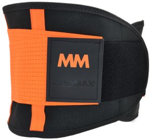 Пояс компресійний MadMax MFA-277 Slimming belt Black/neon orange S - Зображення 3