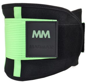 Пояс компресійний MadMax MFA-277 Slimming belt Black/neon green L - Зображення 8