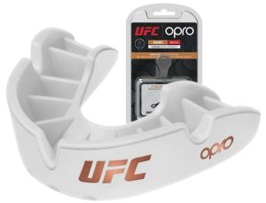 Капа OPRO Bronze UFC дитяча (вік до 10) White (ufc.102513003) - Зображення 1