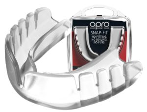 Капа OPRO Snap-Fit дитяча (вік до 10) Clear (art.002143015) - Зображення 1