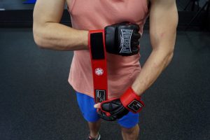 Рукавиці для MMA PowerPlay 3058 Чорно-Червоні XL - Зображення 7