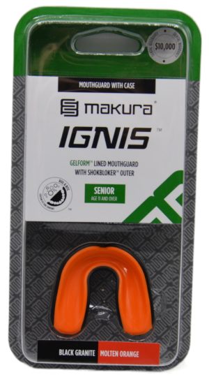 Капа MAKURA Ignis доросла (вік 11+) Black/Orange (art.6017514013) - Зображення 10