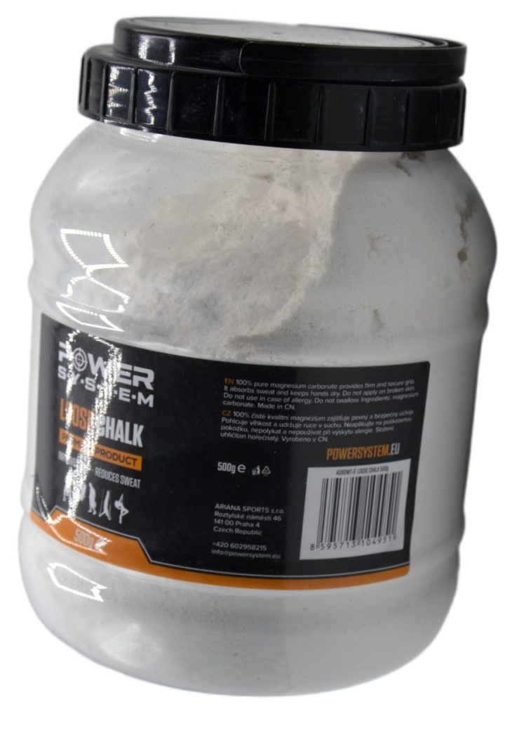 Магнезія спортивна суха PowerSystem PS-4090 Powder Chalk 500 г. - Зображення 10