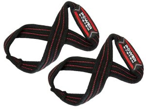 Лямки для тяги (вісмірка) Power System PS-3405 Figure 8 Black/Red L/XL - Зображення 2