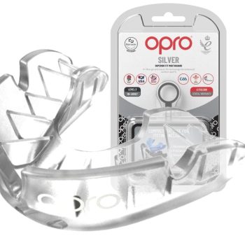 Капа OPRO Silver для контактних видів спорту