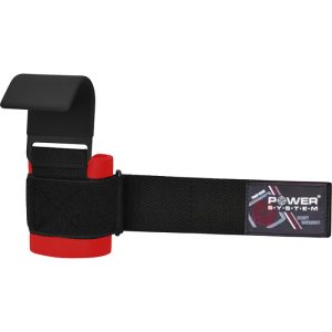 Гаки для тяги на зап'ястя Power System PS-3310 Hardcore Hooks Black/Red - Зображення 7