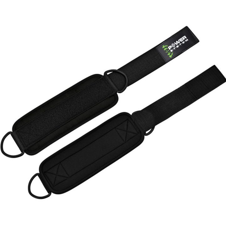 Манжети на щиколотку Power System PS-3460 Ankle Strap Gym Guy Black - Зображення 4